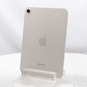 (中古)Apple iPad mini(A17 Pro) 128GB スターライト MXN83J/A Wi-Fi(377-ud)