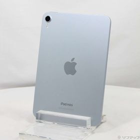 (中古)Apple iPad mini(A17 Pro) 128GB ブルー MXN73J/A Wi-Fi(196-ud)