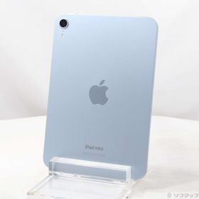 (中古)Apple iPad mini(A17 Pro) 128GB ブルー MXN73J/A Wi-Fi(349-ud)