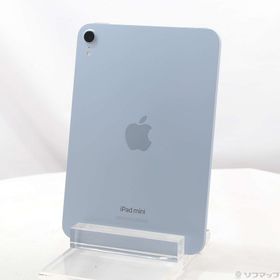 (中古)Apple iPad mini(A17 Pro) 128GB ブルー MXN73J/A Wi-Fi(258-ud)
