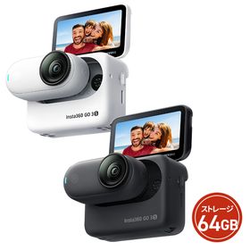 Insta360 GO 3S 64G CINSAATA-GO3S64 アクションカメラ インスタ インスタ360 カメラ CINSAATAGO3S64 4K 小型 ビデオカメラ ハンズフリー