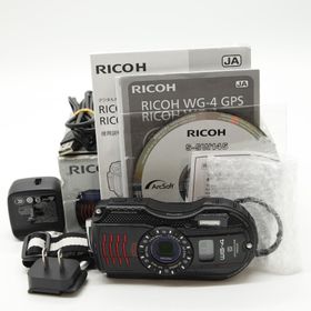 リコー(RICOH)の■美品■ 防水デジタルカメラ RICOH WG-4GPS ブラック (ビデオカメラ)
