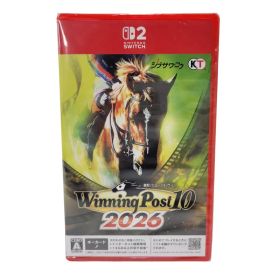 【中古美品】 【未開封】【ゲーム】Winning Post 10 2026 ウイニングポスト 10 2026 CERO区分_A 全年齢対象 Nintendo Switch 2 任天堂 スイッチ2 ソフト 【029-260429-as-02-izu】