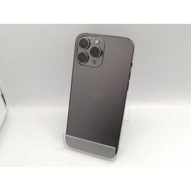 【中古】Apple SoftBank 【SIMフリー】 iPhone 13 Pro Max 128GB グラファイト MLJ43J/A【大須アメ横】保証期間１ヶ月【ランクC】
