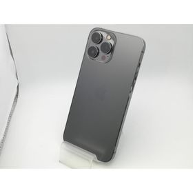 【中古】Apple docomo 【SIMフリー】 iPhone 13 Pro Max 128GB グラファイト MLJ43J/A【新橋烏森通り】保証期間１ヶ月【ランクB】