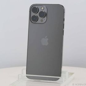 〔中古〕Apple(アップル) iPhone13 Pro Max 128GB グラファイト FLJ43J／A SIMフリー〔262-ud〕