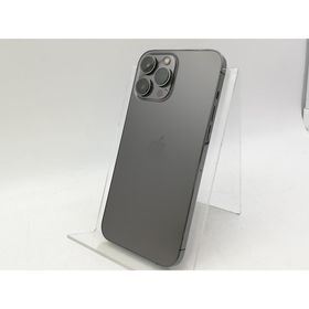 【中古】Apple 国内版 【SIMフリー】 iPhone 13 Pro Max 128GB グラファイト MLJ43J/A【大宮東口】保証期間１ヶ月【ランクB】