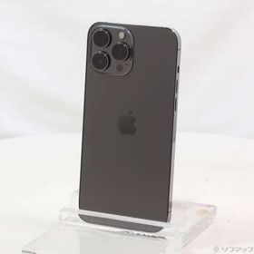 〔中古〕Apple(アップル) iPhone13 Pro Max 128GB グラファイト MLJ43J／A SIMフリー〔368-ud〕