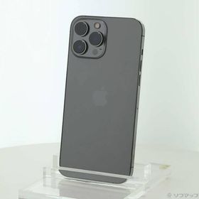 〔中古〕Apple(アップル) iPhone13 Pro Max 128GB グラファイト MLJ43J／A SIMフリー〔262-ud〕