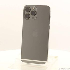 〔中古〕Apple(アップル) iPhone13 Pro Max 128GB グラファイト MLJ43J／A SIMフリー〔269-ud〕