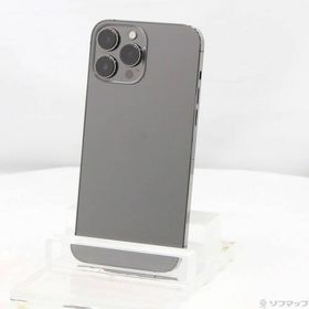 〔中古〕Apple(アップル) iPhone13 Pro Max 128GB グラファイト MLJ43J／A SIMフリー〔352-ud〕