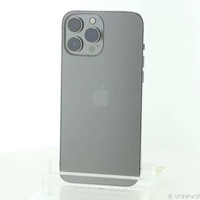 〔中古〕Apple(アップル) iPhone13 Pro Max 128GB グラファイト MLJ43J／A SIMフリー〔262-ud〕