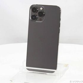 〔中古〕Apple(アップル) iPhone13 Pro Max 128GB グラファイト MLJ43J／A SIMフリー〔344-ud〕