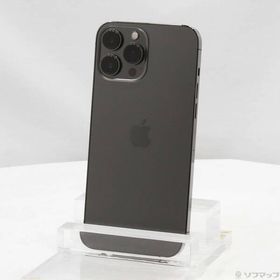 〔中古〕Apple(アップル) iPhone13 Pro Max 128GB グラファイト MLJ43J／A SIMフリー〔276-ud〕
