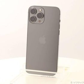 〔中古〕Apple(アップル) iPhone13 Pro Max 128GB グラファイト MLJ43J／A SIMフリー〔276-ud〕