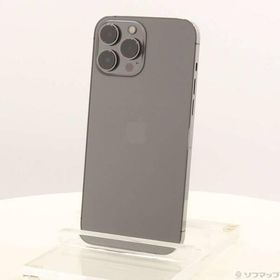 〔中古〕Apple(アップル) iPhone13 Pro Max 128GB グラファイト MLJ43J／A SIMフリー〔269-ud〕