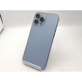 【中古】Apple au 【SIMフリー】 iPhone 13 Pro Max 256GB シエラブルー MLJD3J/A【鹿児島中町】保証期間１ヶ月【ランクC】