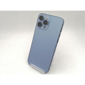 【中古】Apple au 【SIMフリー】 iPhone 13 Pro Max 256GB シエラブルー MLJD3J/A【なんば】保証期間１ヶ月【ランクC】