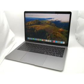 【中古】Apple MacBook Air 13インチ CTO (Late 2018) スペースグレイ Core i5(1.6G)/16G/128G(SSD)/UHDG 617【大須2】保証期間1ヶ月【ランクA】