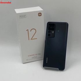 Xiaomi 12T Pro 8GB/256GB A201XM ブラック SoftBank版SIMフ