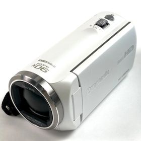 パナソニック Panasonic デジタルハイビジョンビデオカメラ HC-V480MS-W ホワイト デジタルビデオカメラ 【中古】
