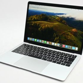 【中古】Apple MacBook Air 13インチ Touch ID搭載モデル Core i5/1.6G 8G/256G(SSD) シルバー MVFL2J/A