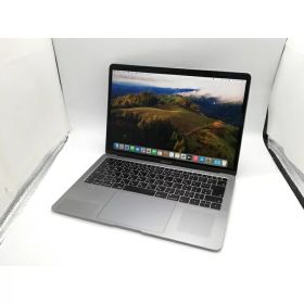 【中古】Apple MacBook Air 13インチ Corei5:1.6GHz 128GB Touch ID搭載モデル スペースグレイ MVFH2J/A (Mid 2019)【福岡天神】保証期間1ヶ月【ランクC】
