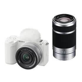 2026年2月20日〜キャッシュバックキャンペーン対象 即納在庫あり ＳＯＮＹ デジタル一眼カメラα VLOGCAM ZV-E10M2X W (ホワイト)(ダブルズームレンズキット)