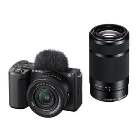 2026年2月20日〜キャッシュバックキャンペーン対象 即納在庫あり ＳＯＮＹ デジタル一眼カメラα VLOGCAM ZV-E10M2X B (ブラック)(ダブルズームレンズキット)