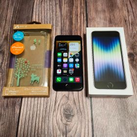 iPhone SE 第3世代 64GB ミッドナイト 美品