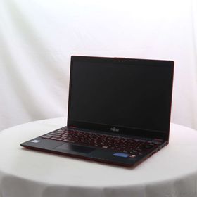 (中古)FUJITSU LIFEBOOK UH75/B3 FMVU75B3R サテンレッド (Windows 10)(295-ud)