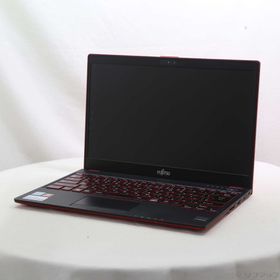 (中古)FUJITSU LIFEBOOK UH75/B3 FMVU7B3RDA サテンレッド(262-ud)