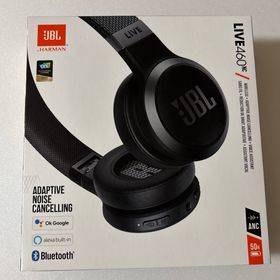 ジェイビーエル(JBL)のJBL LIVE ワイヤレスヘッドホン ブラック 460NC(ヘッドフォン/イヤフォン)