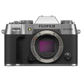 富士フイルム FX-T50S_JP ミラーレス一眼カメラ「FUJIFILM X-T50」ボディ（シルバー）（日本語・英語版）FUJIFILM[FXT50SJP] 返品種別A