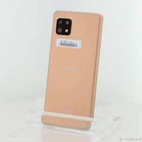 〔中古〕SHARP(シャープ) AQUOS sense6 64GB ライトカッパー SH-M19 SIMフリー〔269-ud〕