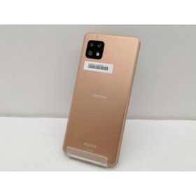 【中古】SHARP docomo 【SIMフリー】 AQUOS sense6 ライトカッパー 4GB 64GB SH-54B【仙台イービーンズ】保証期間１ヶ月【ランクC】