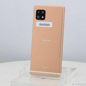 〔中古〕SHARP(シャープ) AQUOS sense6 64GB ライトカッパー SH-54B docomo SIMフリー〔349-ud〕