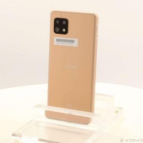 〔中古〕SHARP(シャープ) AQUOS sense6 64GB ライトカッパー SHG05 au SIMフリー〔352-ud〕