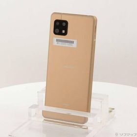 〔中古〕SHARP(シャープ) AQUOS sense6 64GB ライトカッパー SHG05 au SIMフリー〔349-ud〕