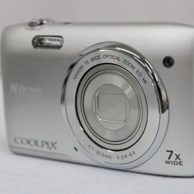 【返品保証】 ニコン Nikon COOLPIX S3500 7x コンパクトデジタルカメラ e9869