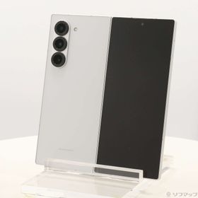 (中古)SAMSUNG Galaxy Z Fold6 256GB ホワイト SMF956 SIMフリー(262-ud)