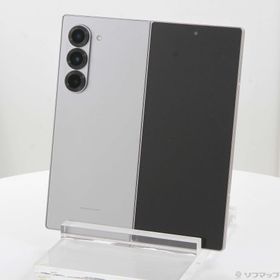 (中古)SAMSUNG Galaxy Z Fold6 512GB シルバーシャドウ SM-F956QZSESJP SIMフリー(348-ud)