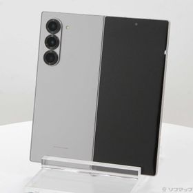 (中古)SAMSUNG Galaxy Z Fold6 512GB シルバーシャドウ SM-F956QZSESJP SIMフリー(262-ud)