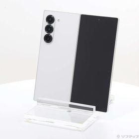 (中古)SAMSUNG Galaxy Z Fold6 256GB ホワイト SMF956 SIMフリー(344-ud)