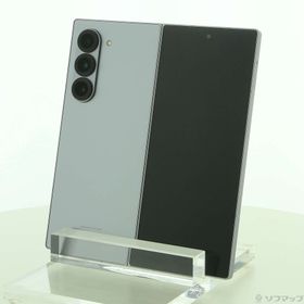 (中古)SAMSUNG Galaxy Z Fold6 256GB シルバーシャドウ SM-F956QZSASJP SIMフリー(269-ud)