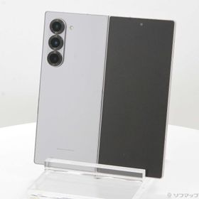(中古)SAMSUNG Galaxy Z Fold6 256GB シルバーシャドウ SC-55E docomo SIMフリー(262-ud)