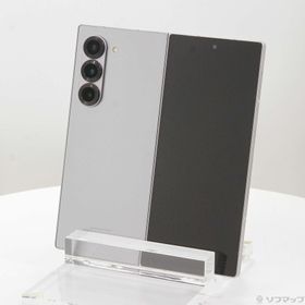 (中古)GALAXY Galaxy Z Fold6 256GB シルバーシャドウ SM-F956QZSASJP SIMフリー(258-ud)