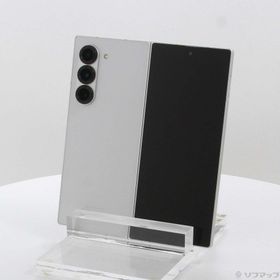 (中古)SAMSUNG Galaxy Z Fold6 256GB ホワイト SMF956 SIMフリー(344-ud)