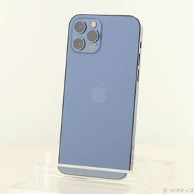 (中古)Apple iPhone12 Pro 128GB パシフィックブルー MGM83J/A SIMフリー(276-ud)