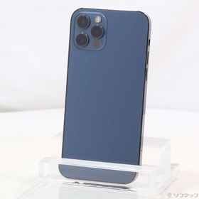 (中古)Apple iPhone12 Pro 128GB パシフィックブルー MGM83J/A SIMフリー(344-ud)